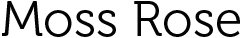 Moss Rose Coupon Codes
